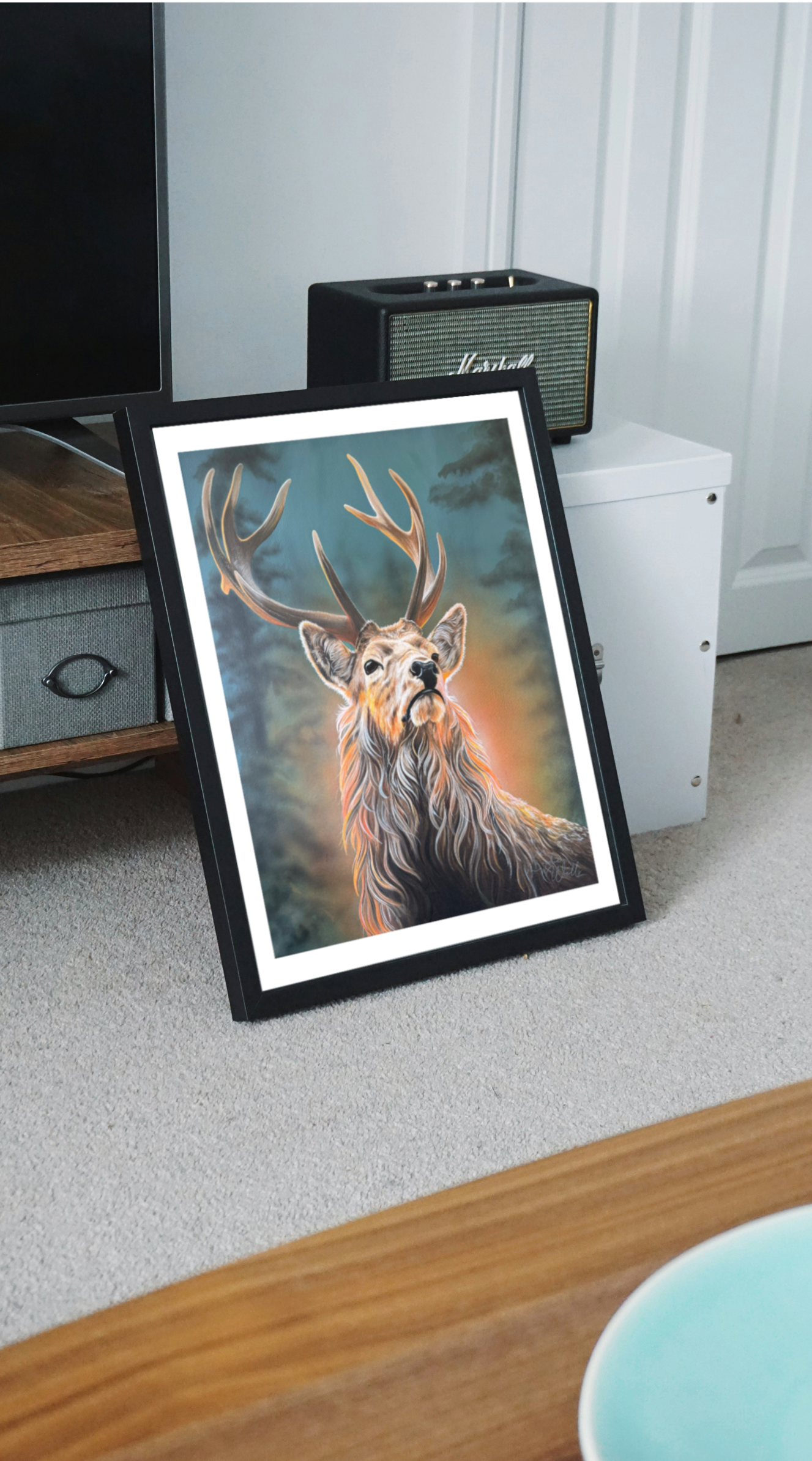 Sacred Firelight Print